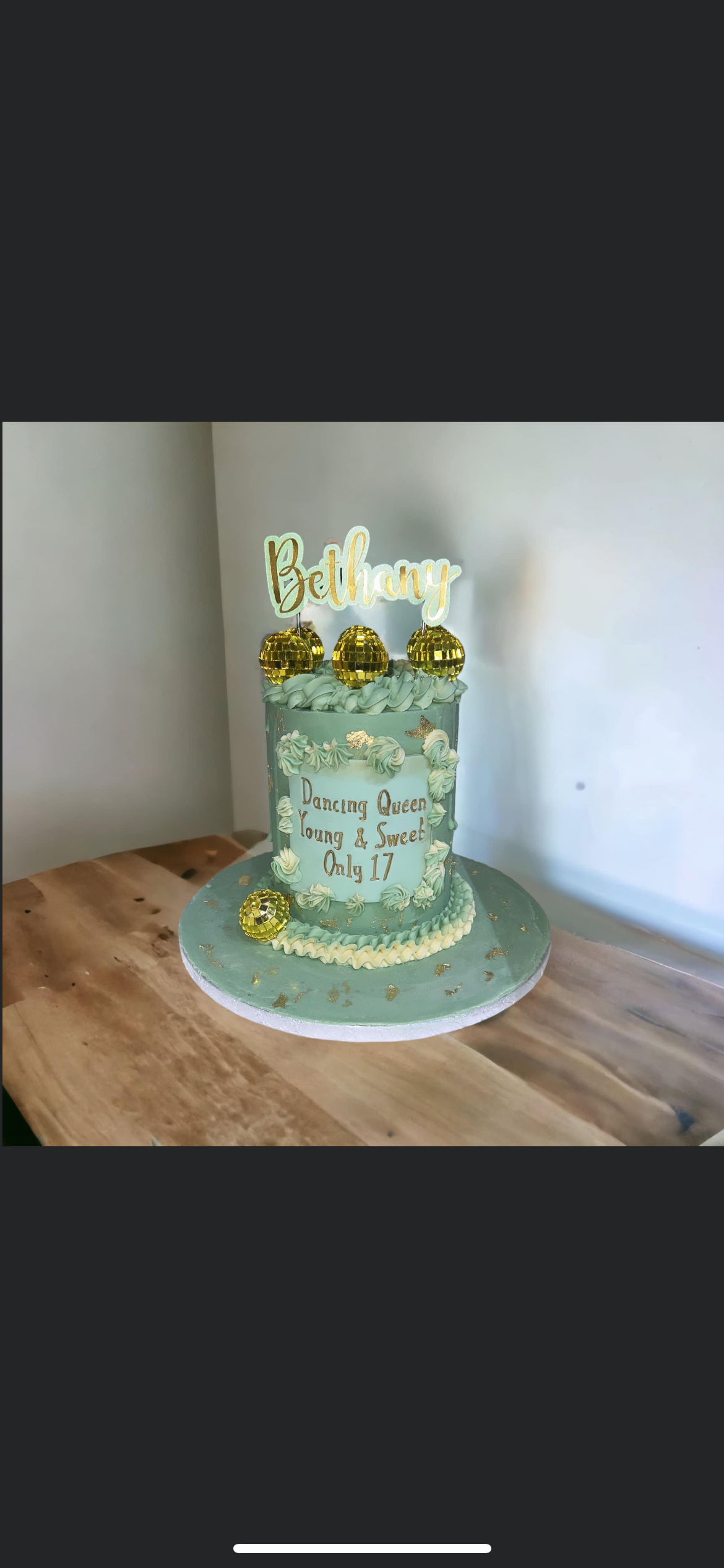 Medium Custom Cake