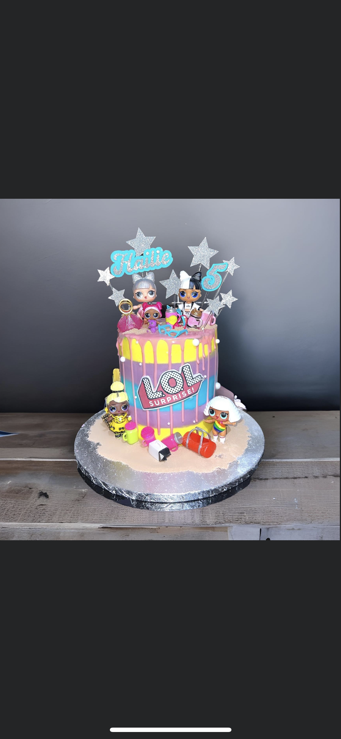 Medium Custom Cake